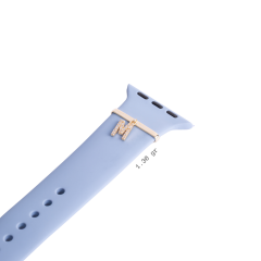 WATCH CHARM M HARFİ TAŞLI