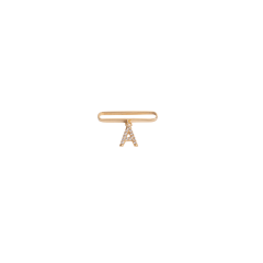 WATCH CHARM A HARFİ TAŞLI