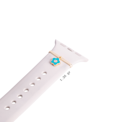 WATCH CHARM MAVİ ÇİÇEK