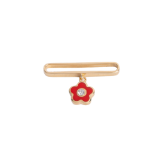 WATCH CHARM KIRMIZI ÇİÇEK