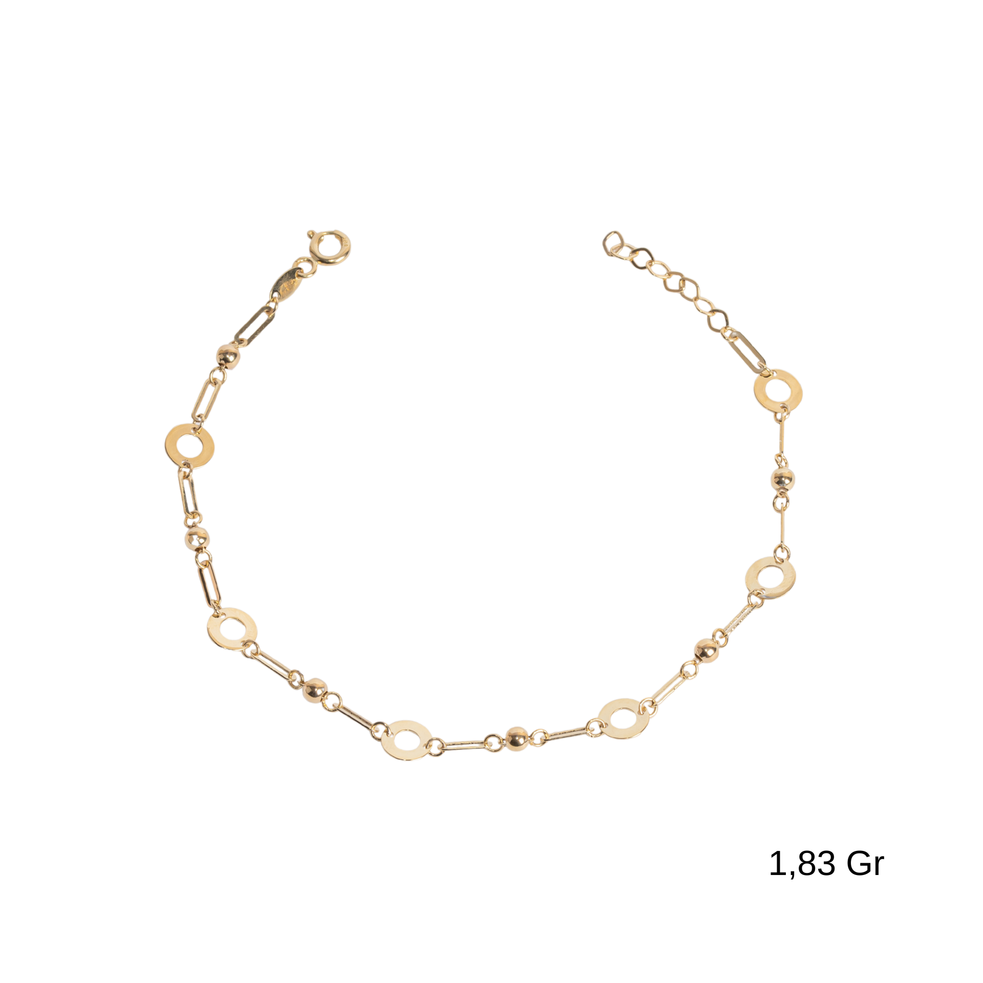 Halkalı Dorika Toplu Bileklik