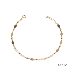 Deltoid Şekilli Dorika Toplu Bileklik