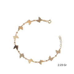 Kelebek Dorika Toplu Bileklik