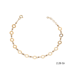 Halkalı Dorika Toplu Bileklik