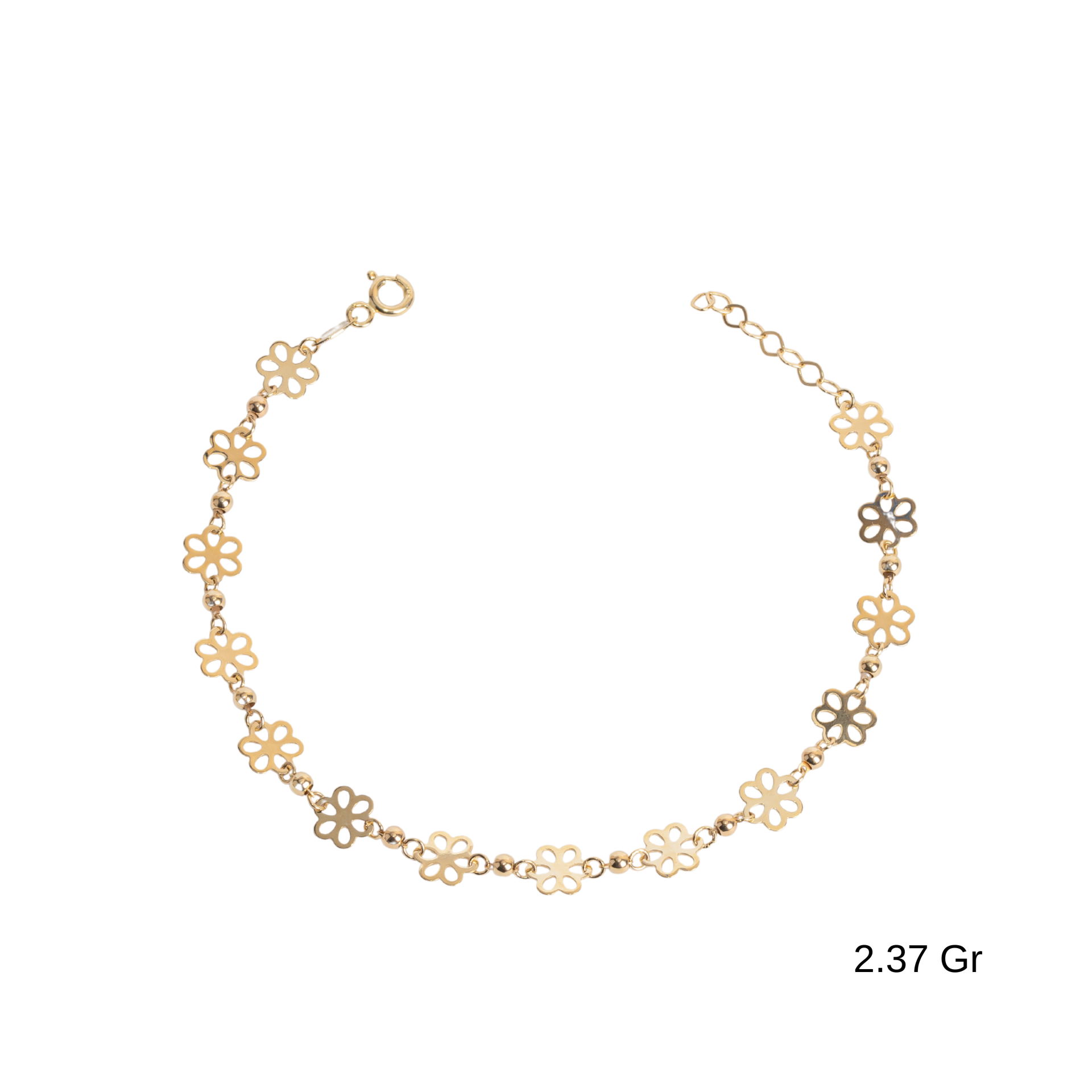 Çiçekli Dorika Toplu Bileklik