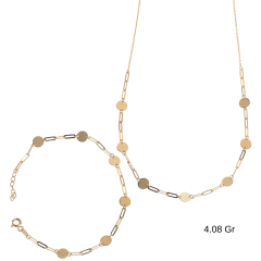 Pullu Ataç Zincirli Set