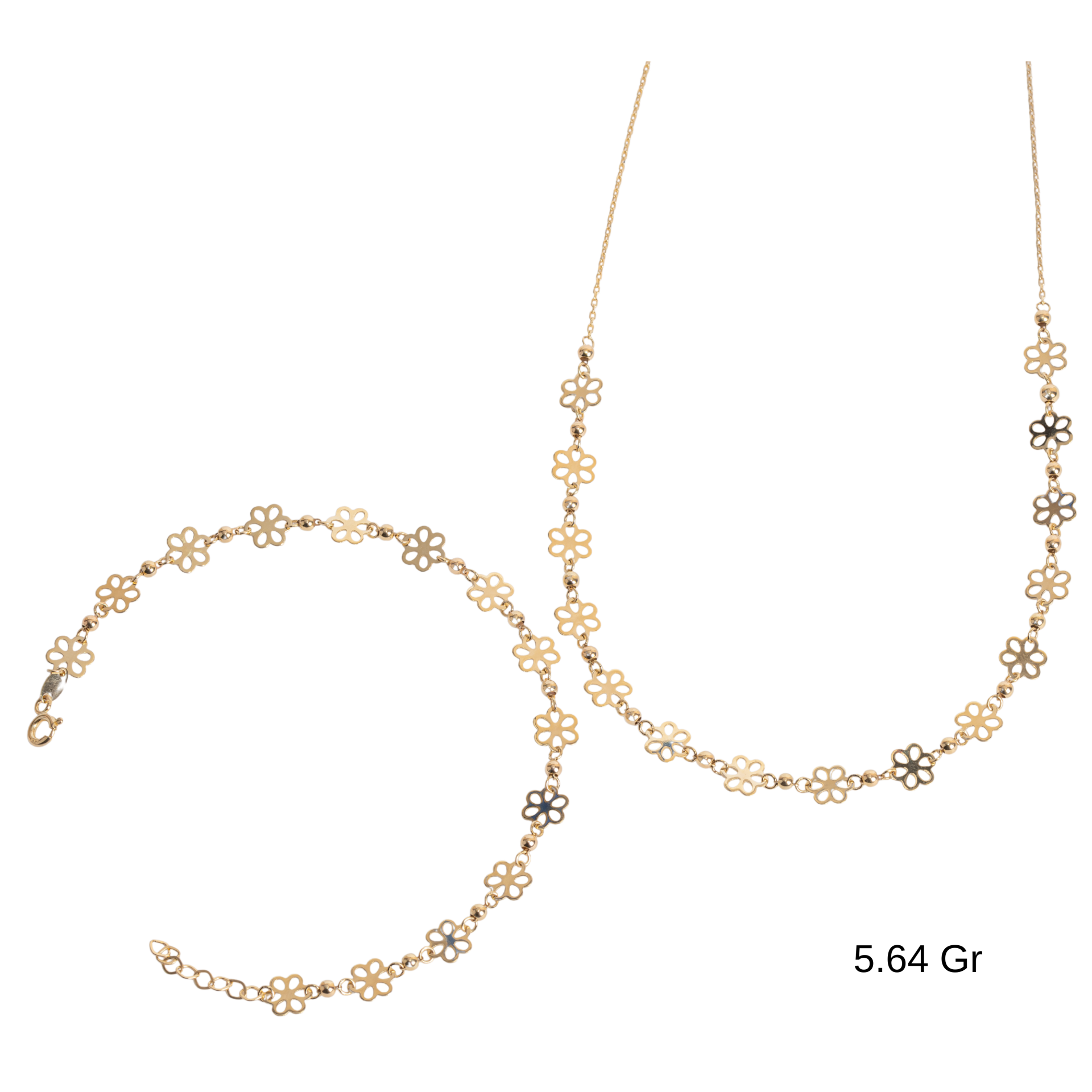 Çiçekli Dorika Toplu Set