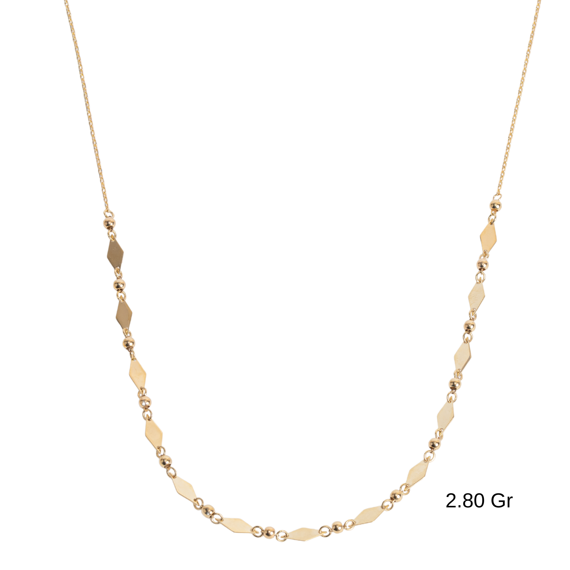 Deltoid Şekilli Dorika Toplu Kolye