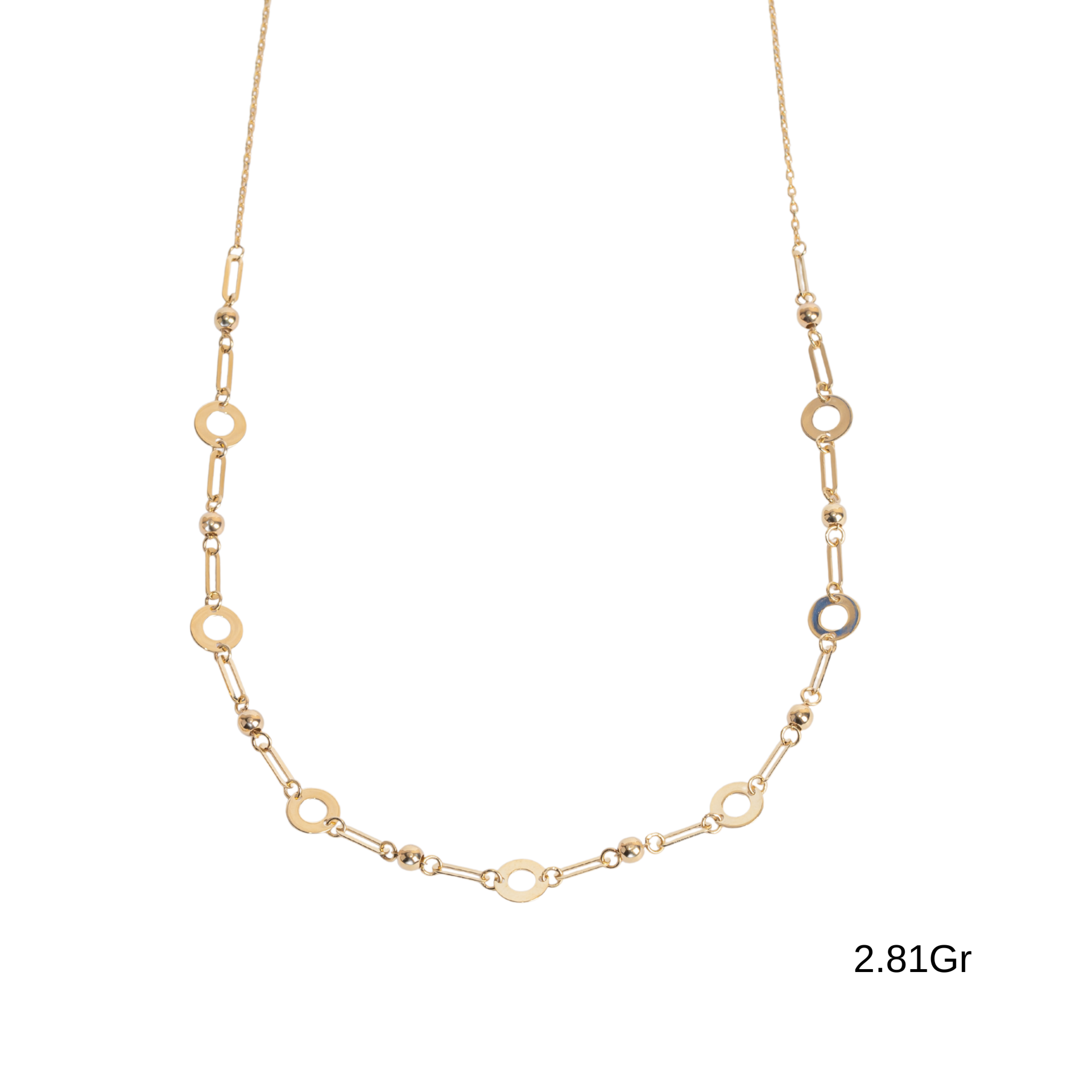 Halkalı Dorika Toplu Kolye