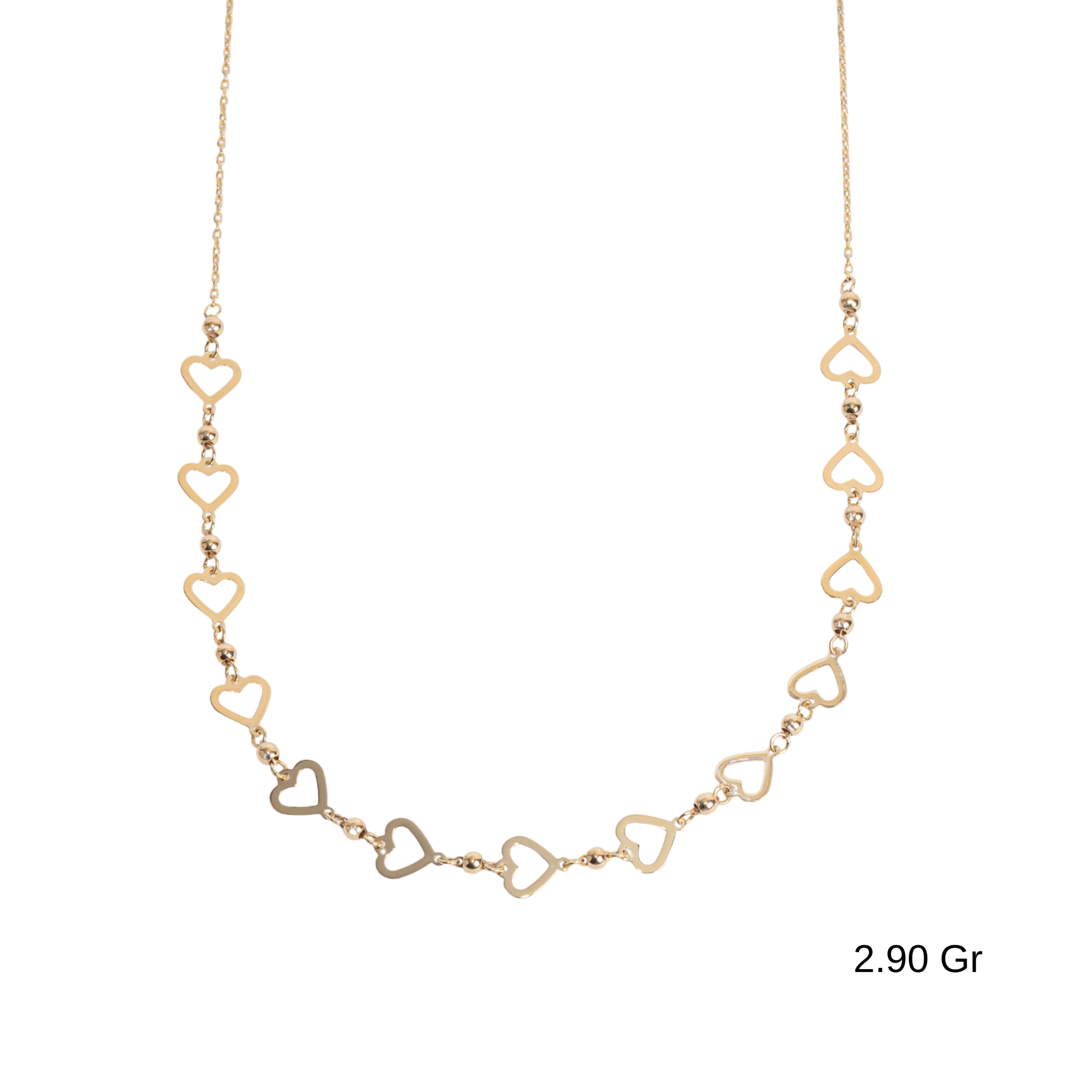 Kalp Figürlü Dorikalı Kolye