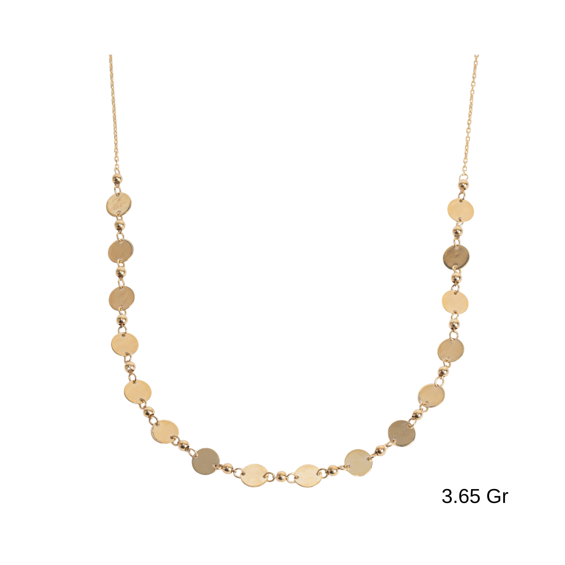 Pullu Dorika Toplu Kolye