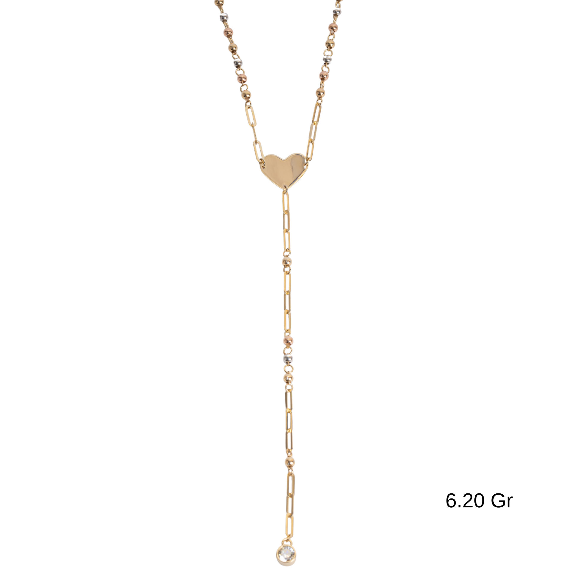 Kalpli Ataç Zincirli Dorikalı Kolye