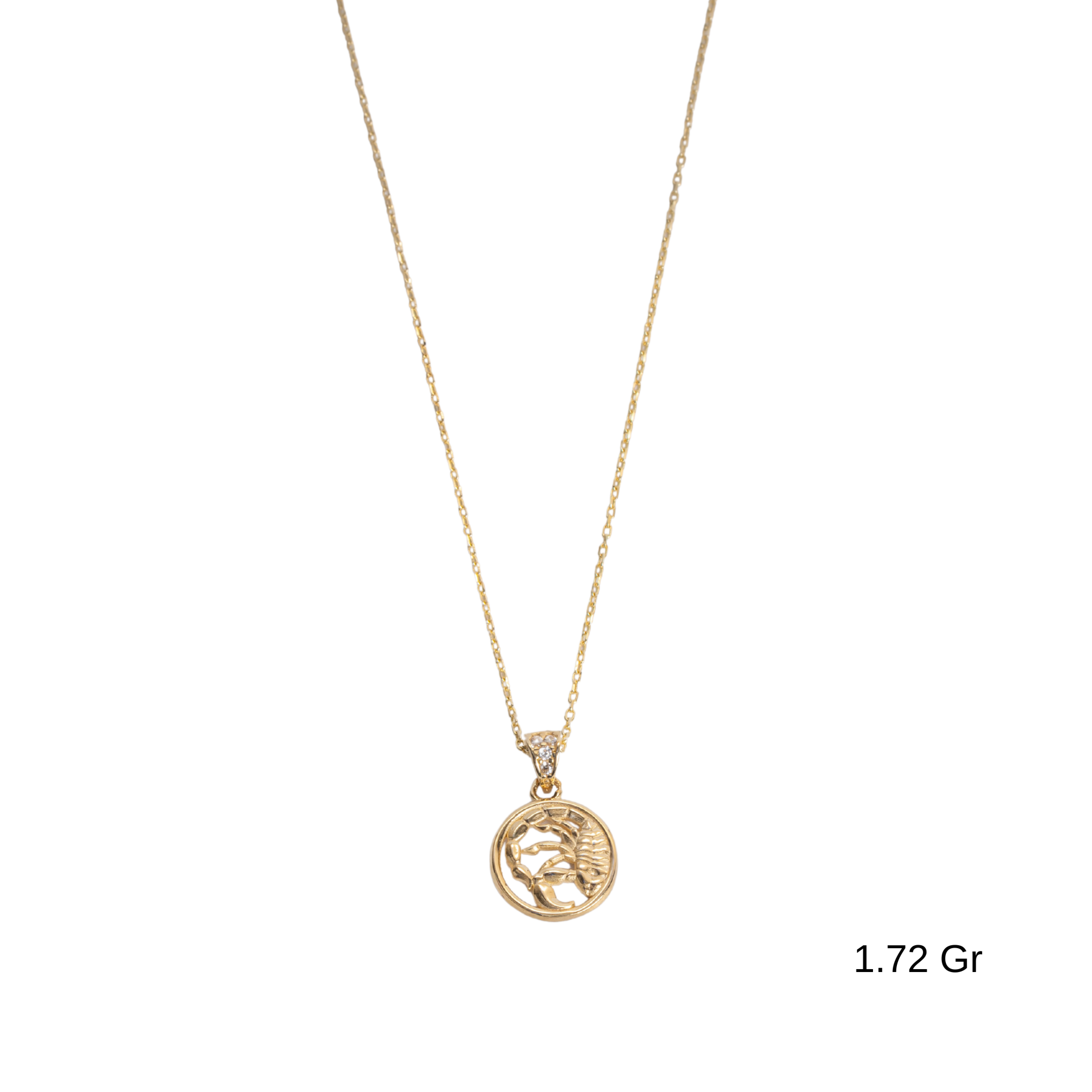 Akrep Burcu Çıtır Kolye