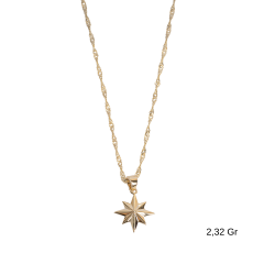 Kuzey Yıldızı Çıtır Kolye